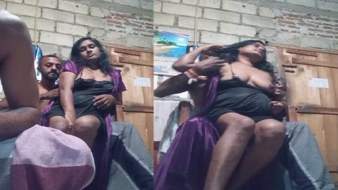 Lankan wife sharing for sex with 2 horny guys