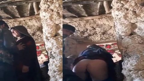 Pashto bhabhi fuck in standing position in rock house