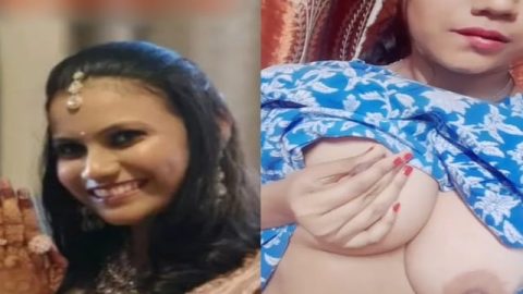 Punjabi newly married girl boobs show viral MMS