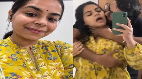 Beautiful tanker wife boob press and doggy viral sex