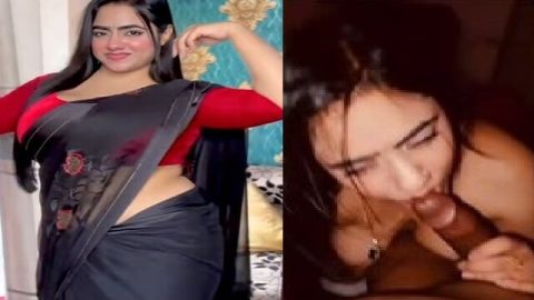 Busty TikToker nude photos and viral blowjob clips