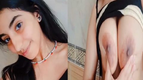 Cutest and hottest girl showing big boobs viral MMS