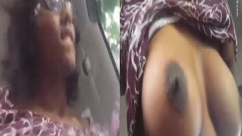 Desi college girl riding dick of lover in car viral MMS