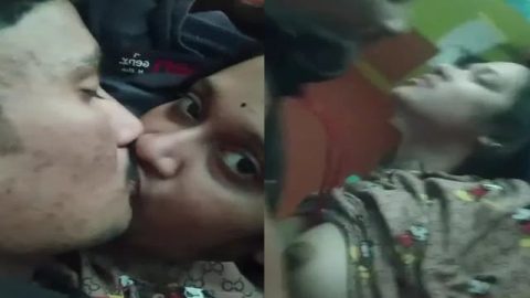 Desi lovers kissing and fucking xxx hot MMS