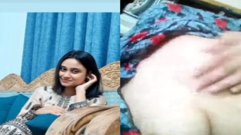 New solo nude video of a beautiful desi girlfriend