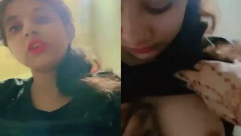 Sexy GF riding dick with boobs show viral xxx