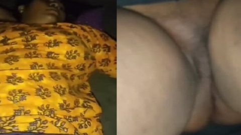 Sleeping mom naked pussy capture by horny son