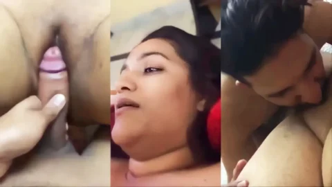 Punjabi Wife Pussy Licking and Hard Fucking Session with Creampie Finish Video MMS