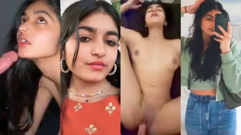 Desi Girlfriend Gives Sloppy Blowjob and Gets Her Tight Pussy Fucked Video MMS