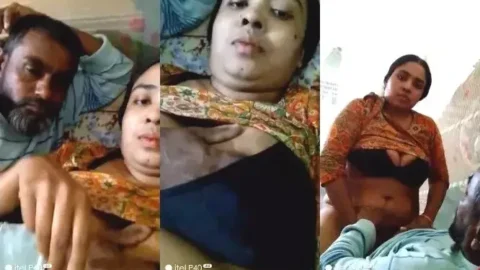 Desi Aunty Nude Saree Sex Scandal Hard Fucked by Lover Video MMS
