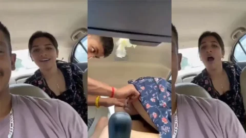 Hot wife Relations Husband Junior Hot Fuck in Car