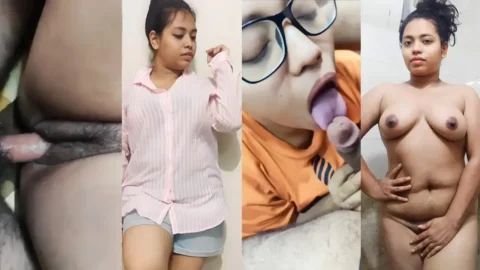Horny Chubby Desi GF Sloppy Blowjob and Wet Pussy Hardcore Fucking Video MMS
