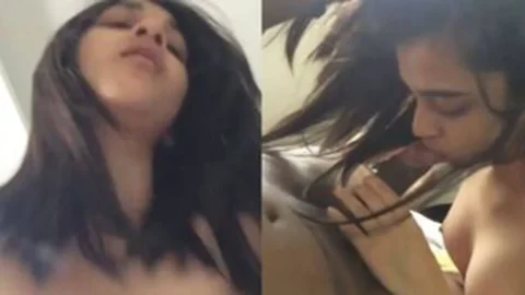Punjabi nri girl in canada hot blowjob and cock riding