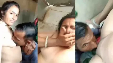 Hidden Cam Shows Big Boobs Desi Bhabhi Fucked Hard by Padosi Video MMS