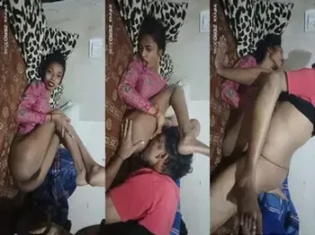 Desi Wife Gets Her Wet Pussy Licked Then Fucked Hard Sex Video MMS
