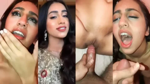 Horny Desi Girlfriend Begs for a Hard Fuck and Facial Cumshot Video MMS