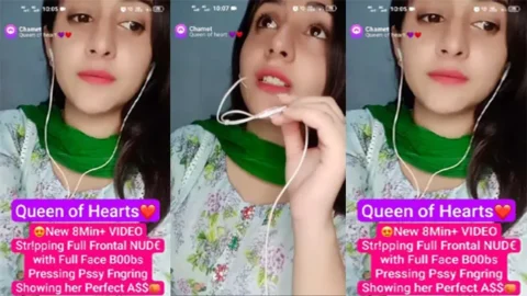 Queen Of Heart Cute Influencer Most Exclusive 8Min+ Premium Videocall