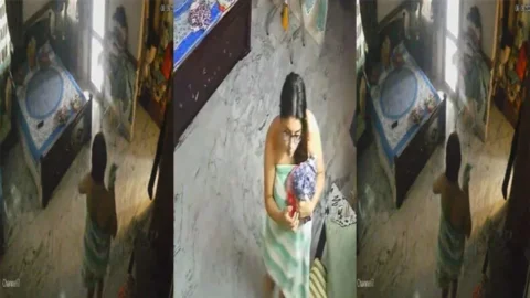 Home Alone Cutie Babe Nude CCTV Desi Porn MMS