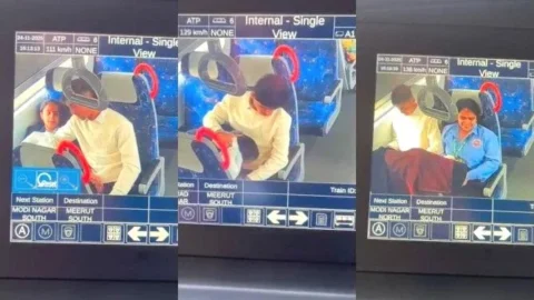 Desi GF Sucks Cock and Gets Fucked in a Moving Metro Train Leaked MMS Video MMS
