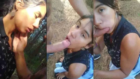 Sexy Indian Girl Prefect Blowjob in Jungle Desi Porn MMS
