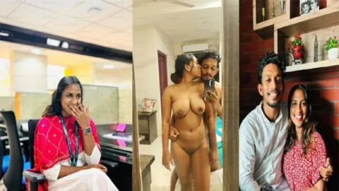 Mallu IT girl Nude Selfie with Lover Backshots Desi Porn MMS
