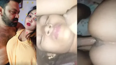 Married Bhabhi Hard Fucking In Doggy With Husband Desi Porn MMS