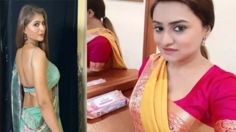 Actress Hiral Radadiya Jills Mohan Lesbian Sex in Pool Desi Porn MMS